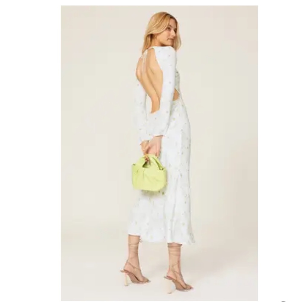 THIRD FORM Wild Flowers Back Out Dress
